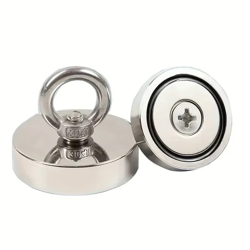 Magnete di salvataggio subacqueo resistente Anello magnetico forte per facile recupero e fissaggio.6x10/6x20mm Corda di sicurezza per arrampicata