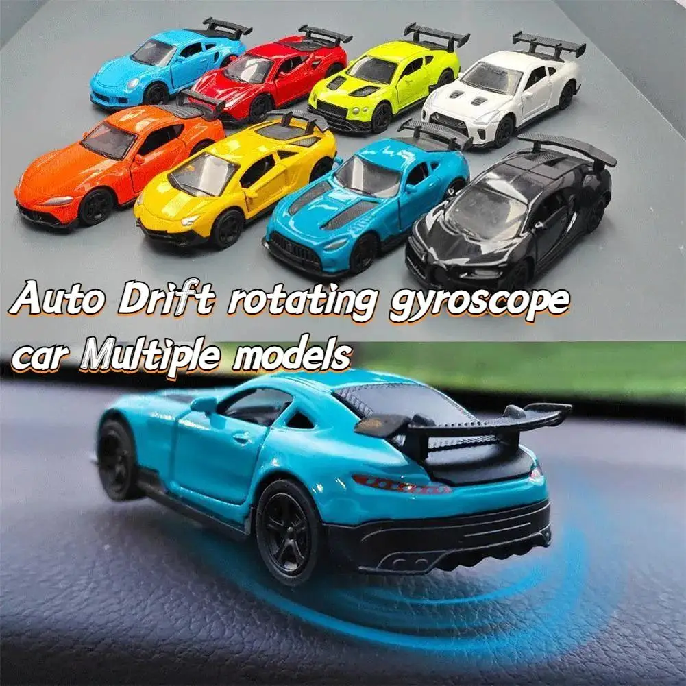 Adornos giratorios de deriva para coche deportivo, tablero giratorio, modelo de carreras, Deco, individualidad de coche, Kit de decoración de consola central
