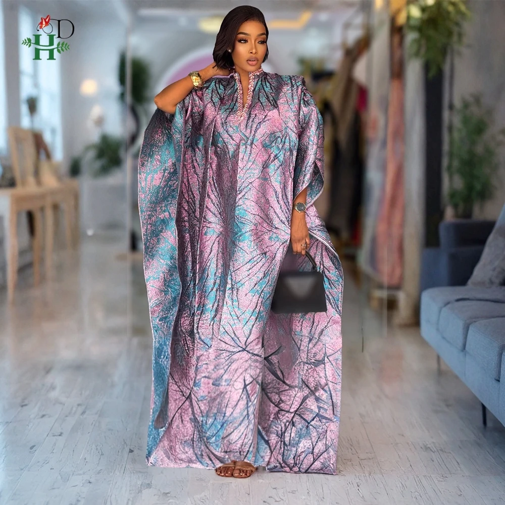 Nowe afrykańskie ubrania damskie na rok 2025, sukienka kaftan, modna sukienka na przyjęcie, vintage letnia suknia, codzienne vestidos, muzułmańska szata, bubu