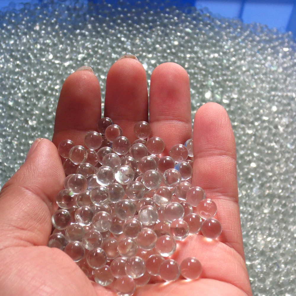 200pcs 6mm Pinball Glass Ball  Use for shooting  Extra Hyaline Glass BB Bullets Ball Circular Particle Pellets Hunting