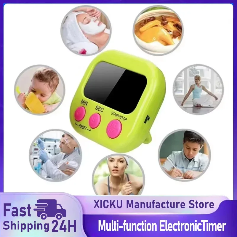 Cozinha led contador display despertador manual eletrônico temporizador digital cozinha cozinhar chuveiro aprendizagem cronógrafo