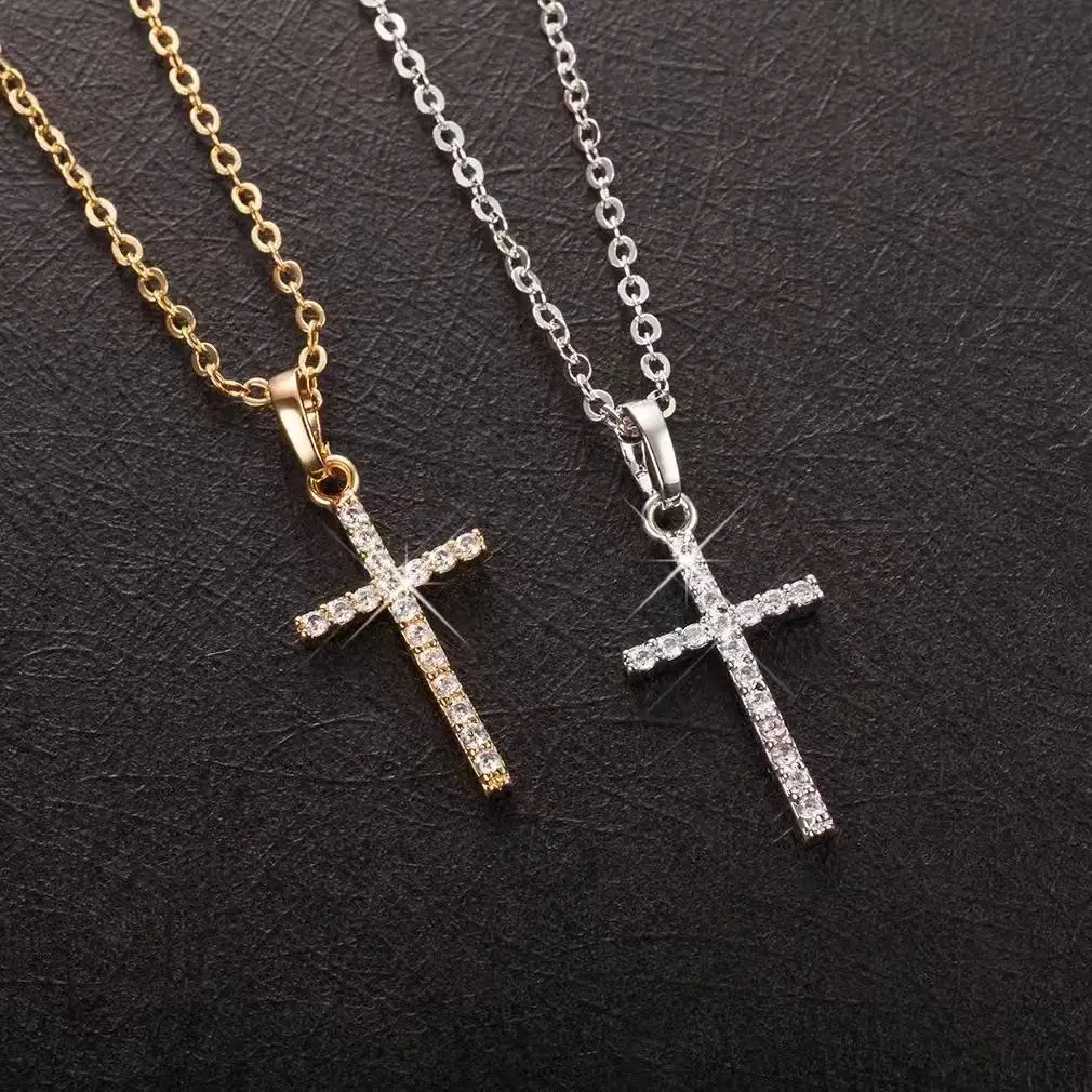 2PCS ใหม่ผู้ชายและผู้หญิงสร้อยคอแฟชั่นแนวโน้มเหมาะสําหรับผู้ชายและผู้หญิงปาร์ตี้วันหยุดของขวัญ