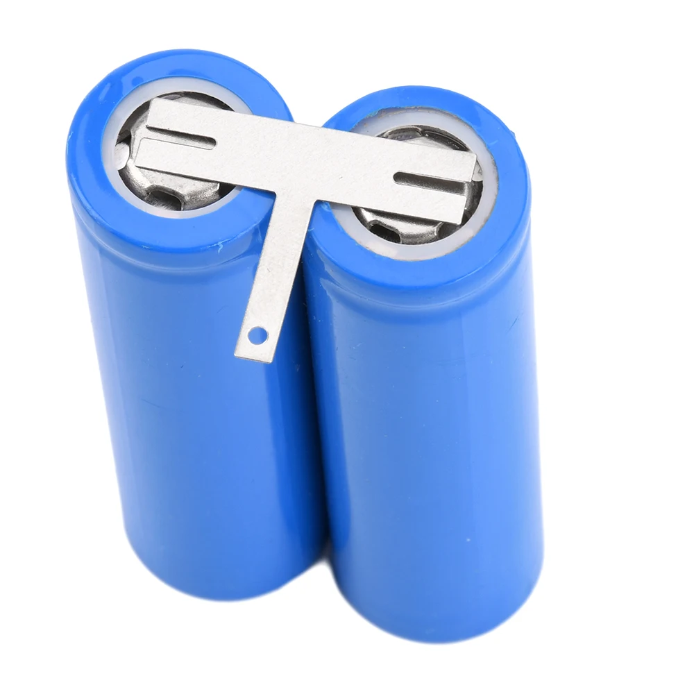 100pcs 18650 Lithium Battery Nickel Sheet Polygonal Battery Nickel Sheet For Spot Welding Machine Batteries Connection Sheets