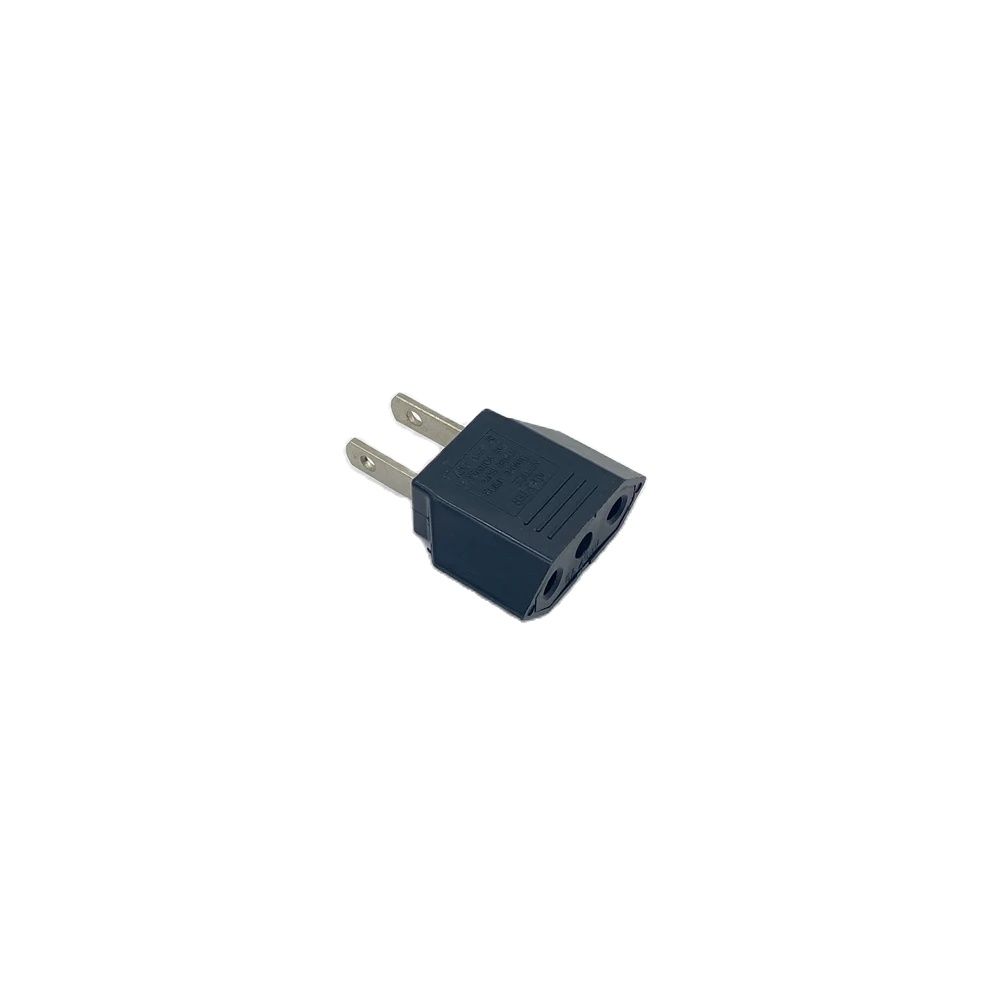 Us elektrischer stecker adapter europäisch eu zu uns amerika china cn kanada ca reise adapter 2-poliger stecker typ ein konverter netzteil