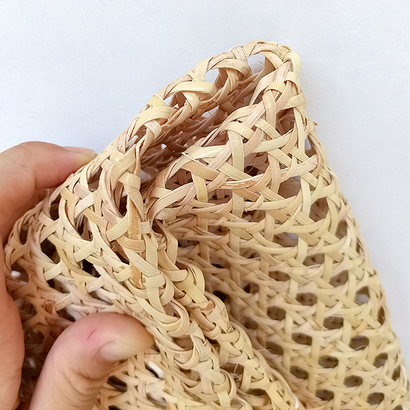 Natural indonésio real rattan vime cana webbing rolo móveis cadeira mesa material de reparo porta do armário teto decoração da parede