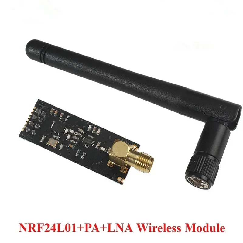 Módulo inalámbrico NRF24L01+PA+LNA con antena de larga distancia de 1100 metros
