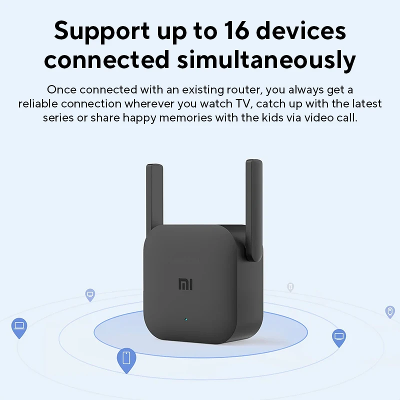 Nieuwe Originele Xiaomi Wifi Versterker Pro 300M 2.4G Repeater Netwerk Expander Range Extender Roteader Mi Draadloze Wi-Fi router