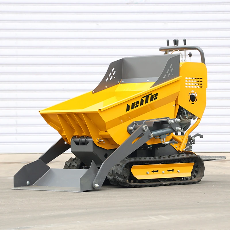 China Customized Mini Dumper 0.5 Ton crawler track dumper high quality Small Dump Truck Available In Stock Tiny Hydraulic dumper
