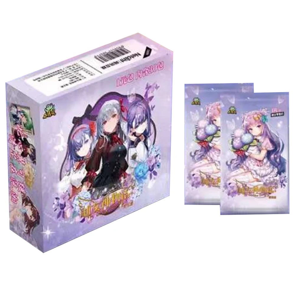 ใหม่เทพธิดา Story การ์ด Fufeng Chapter สีสัน FlashCard อะนิเมะคอลเลกชันการ์ดเกมของเล่นเด็กของขวัญ