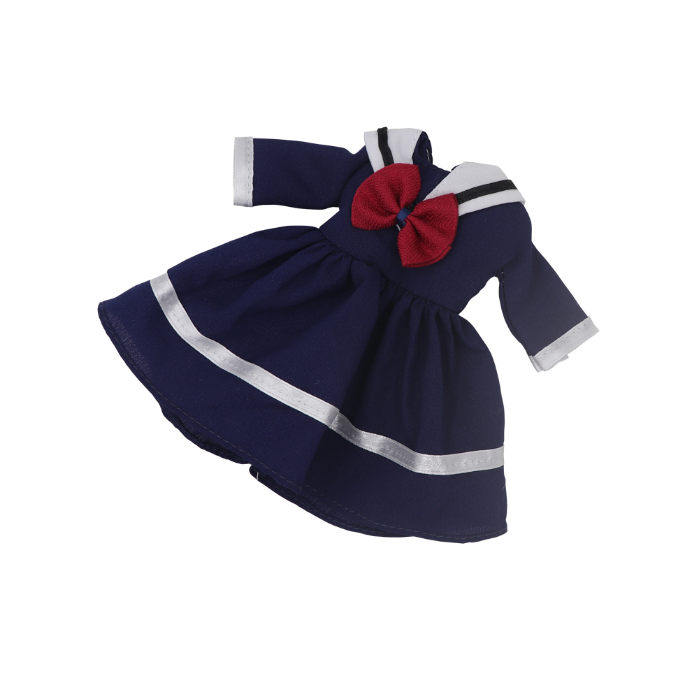 人形のための服 30 センチメートル帽子付き 1/6 12 インチ Bjd 人形服学校制服レディースドレスコスプレ女の子夏のショーツスカート