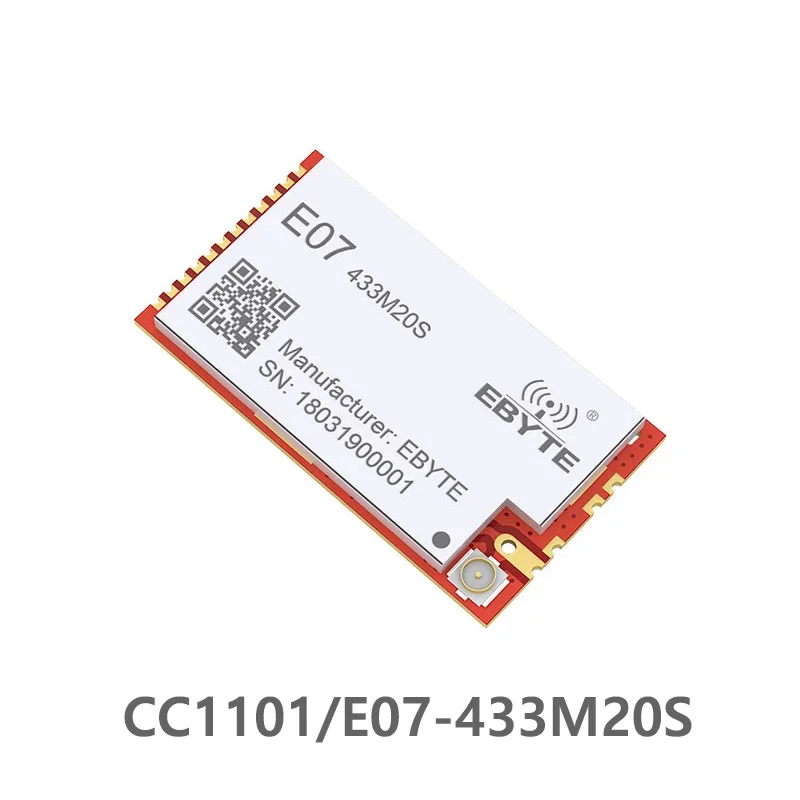 Cojxu 433MHz wireless transmitter module SPI E07-433M20S CC1101 20dBm 10mW 2km long distance rf transceiver module SMD