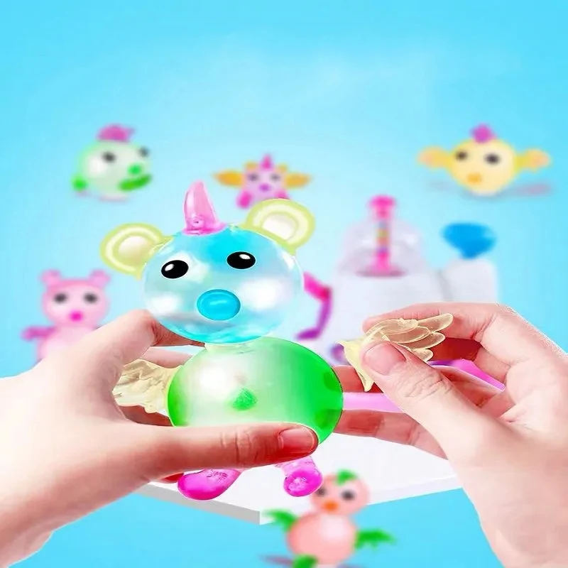DIY-男の子と女の子のための膨脹可能な風船,創造的な手工芸品,創造的な遊び,木,組み立てられたラジカスティック,抗ストレス玩具