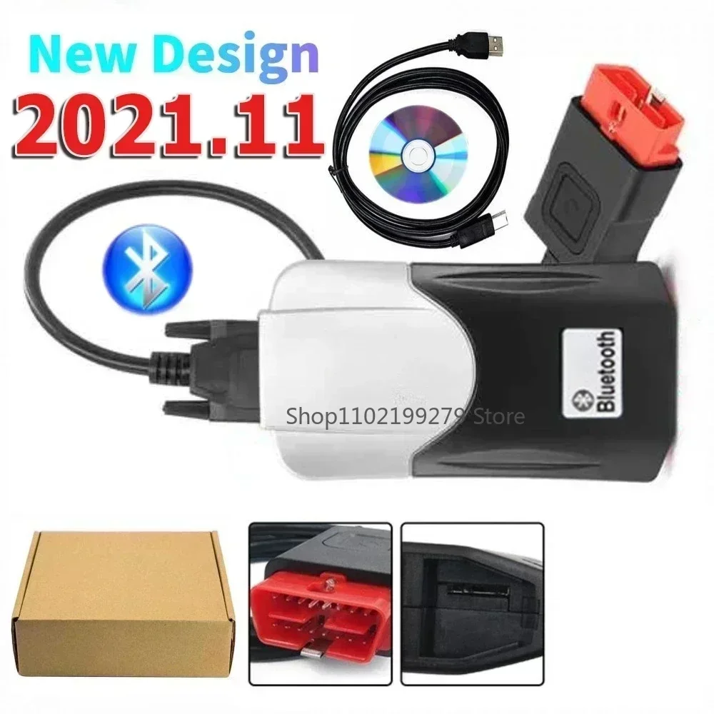 2025 dernier Scanner 2021.11 Keygen 2020.23 Vd nouveau cdd avec Bluetooth pour TNESF DELPHIS ORPDC Obd2 outils de Diagnostic de camion de voiture