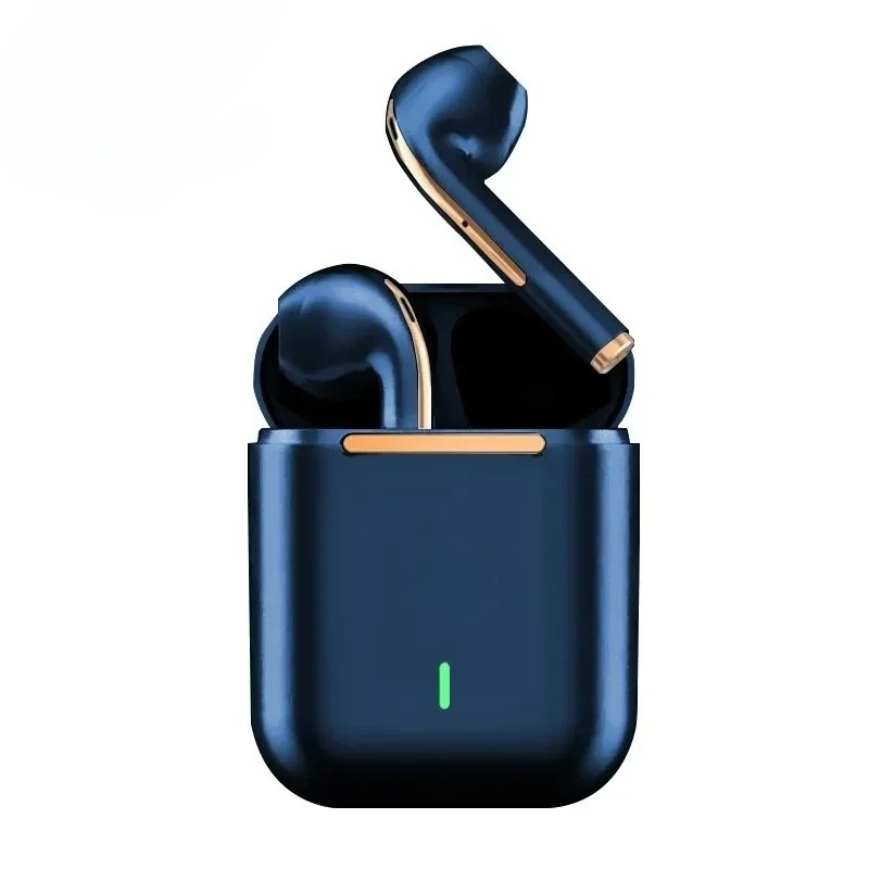 Auriculares inalámbricos J18 intrauditivos TWS Bluetooth Ture, auriculares deportivos estéreo HiFI para juegos, auriculares impermeables con micrófono