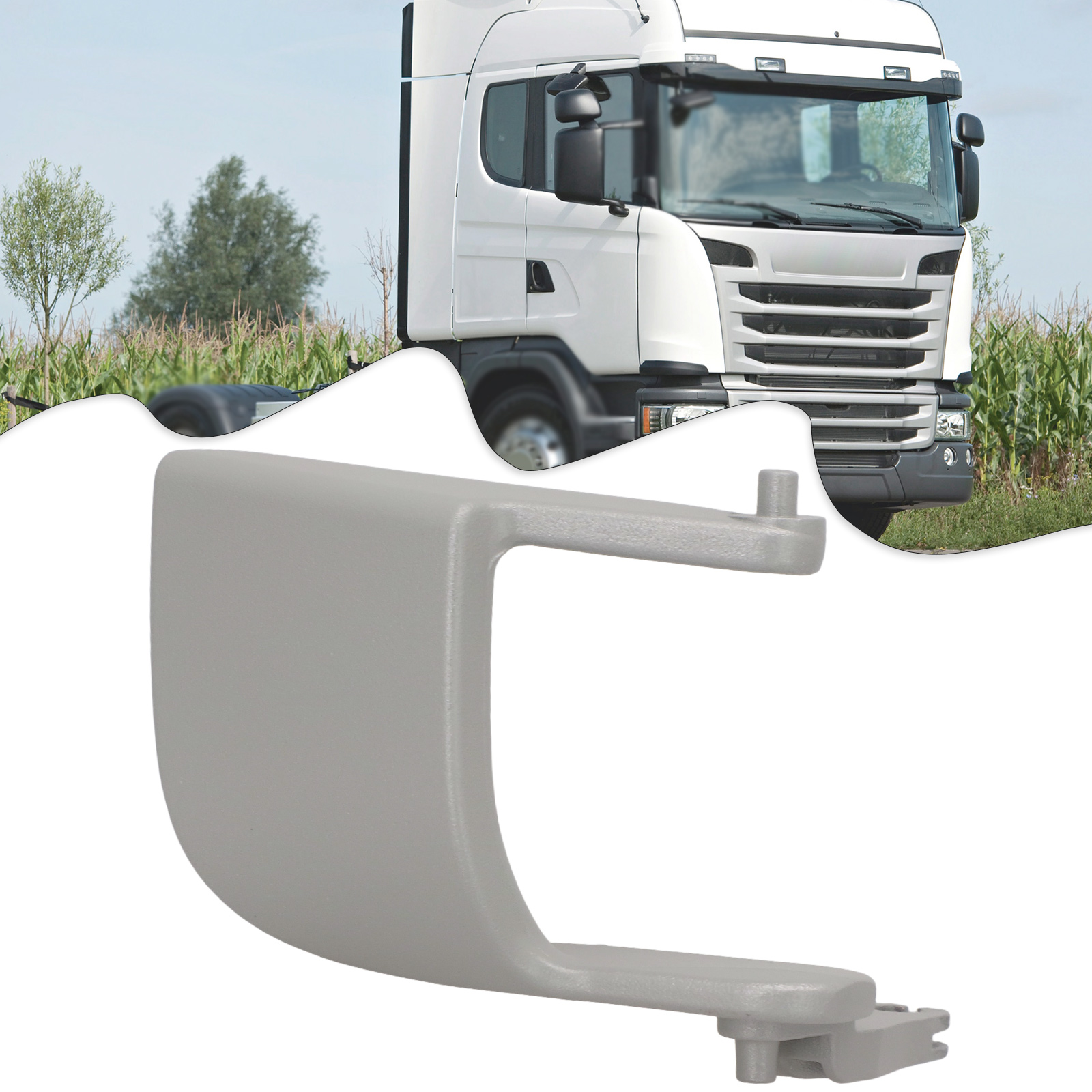 ReFor Penempatan Gagang Pintu Internal untuk Scania Untuk Seri P Untuk G R T OEM LH 1486799   RH 1486800   Pemasangan Mudah