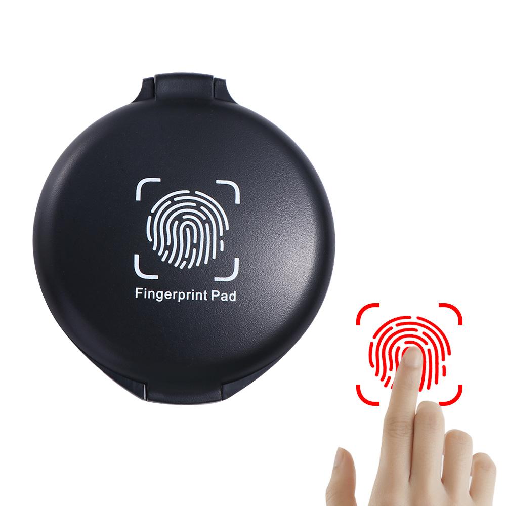 Clear Stamping Contract Business Agreement Fingerprint Kit Office Supplies Thumbprint Ink Pad Mini Fingerprint Ink Pad