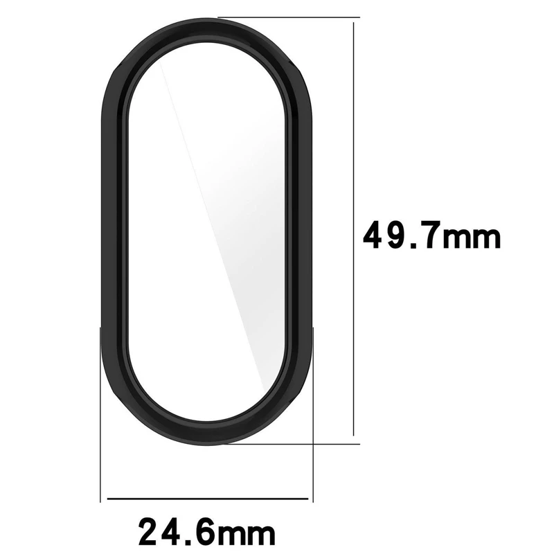 Soft TPU Protective Cover For Xiaomi Mi Band 8 Full Screen Protector Frame Bumper Shell for Xiaomi Miband 8 Watch Accessories