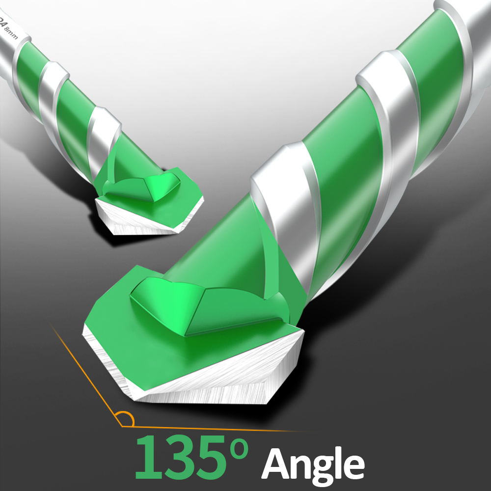 Laoa Elektrische Boor Voor Beton, Aluminium Glas, Baksteen, Tegel, Marmer, Gelegeerd Staal Yg6x Betonboor