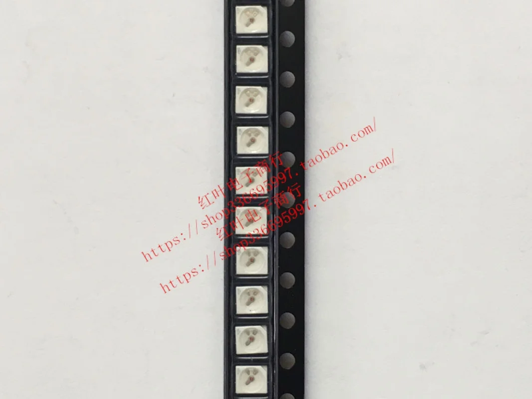 20 pz/OSRAM LAE6SF Patch 3528 quattro gambe 3 positivo 1 negativo comune Yin 615nm arancione luce rossa auto LED perline