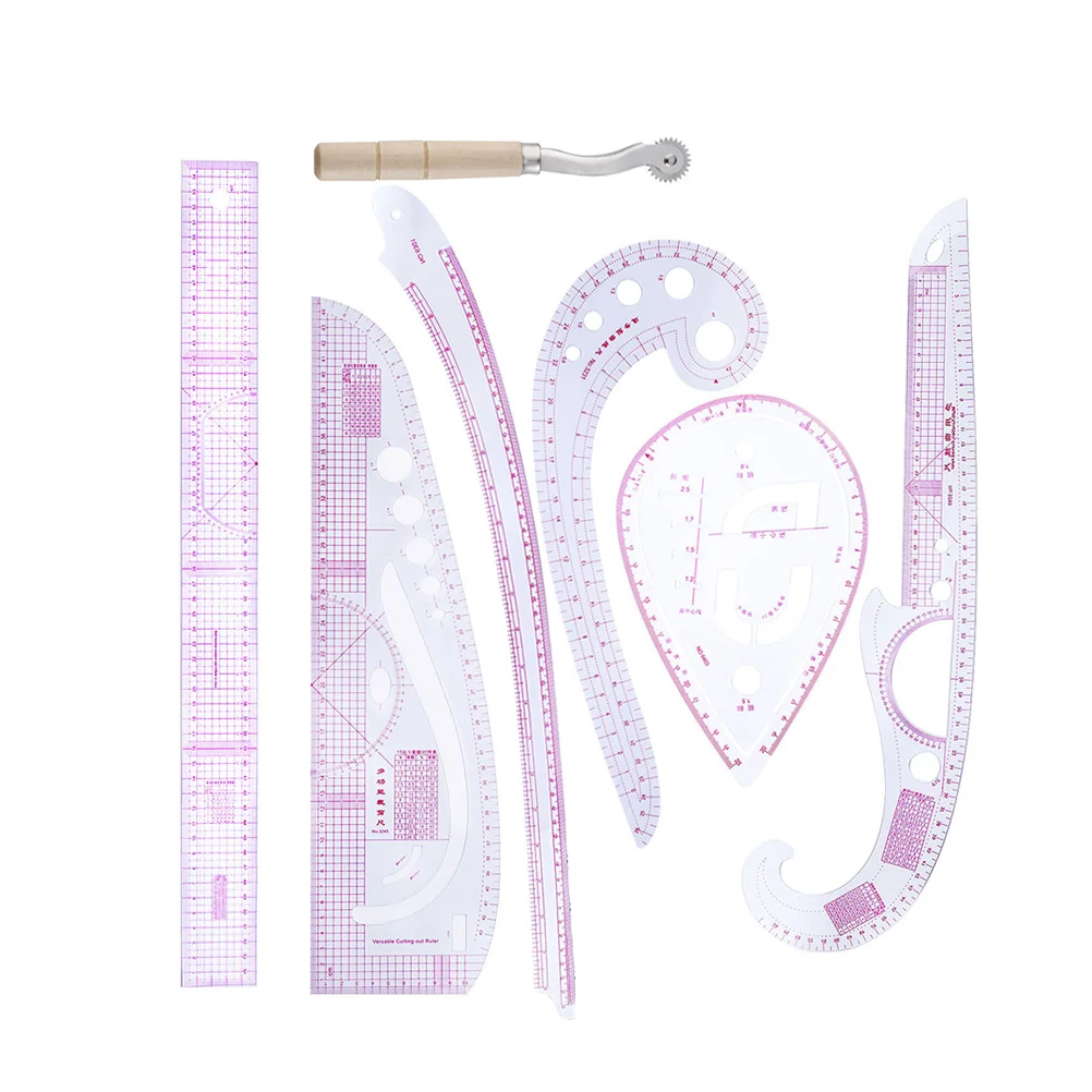 Tailor Rulers Multipurpose Tailoring Sewing Patterns Embroidery Set Fabric French Curve Draft