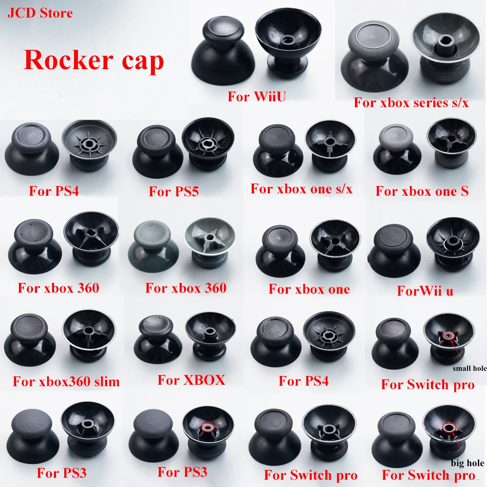 10pcs Analog Joystick Stick Grip Cap For PS3 PS4 PR0 PS5 Xbox 360 / One / Series S X WII WiiU NGCController