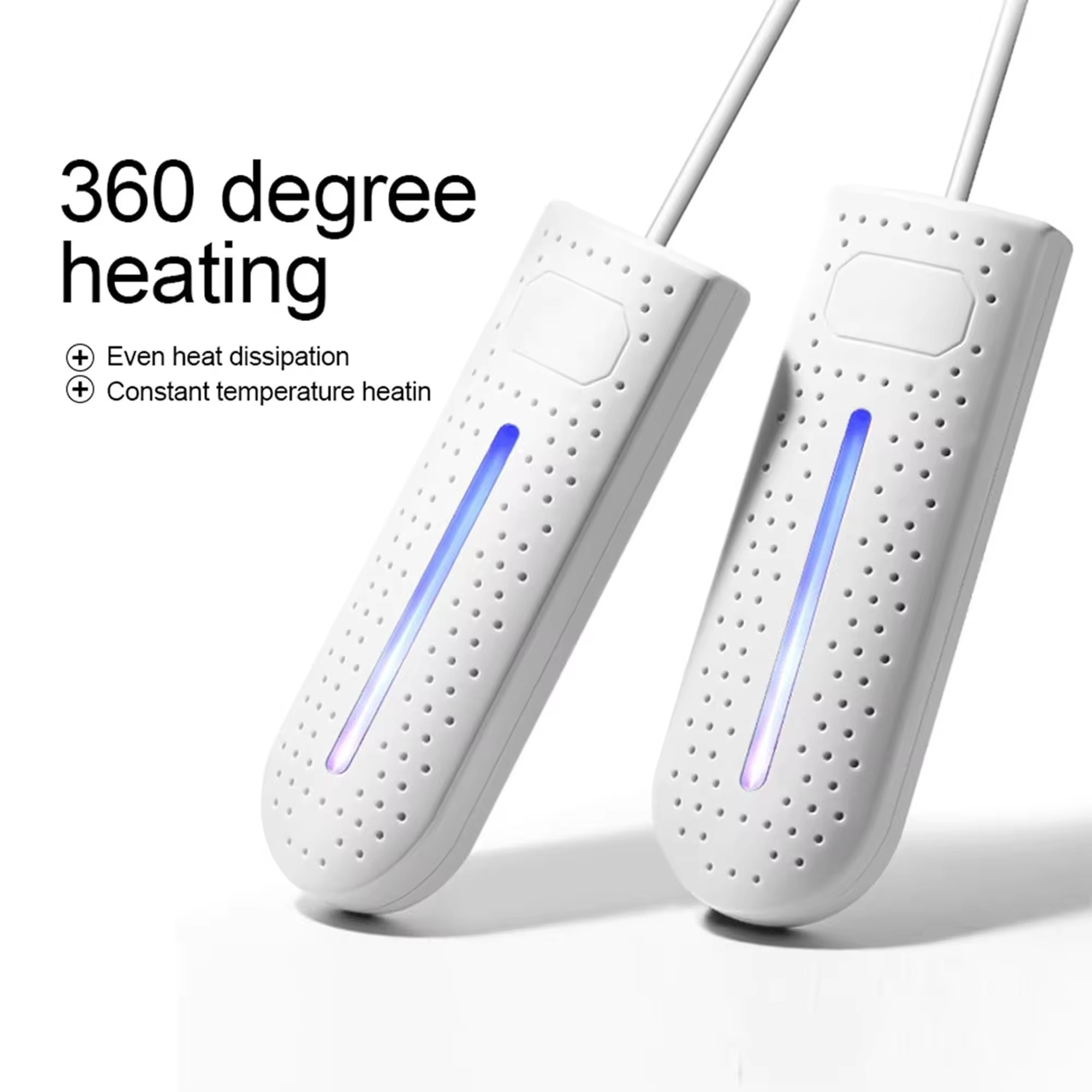 Shoe Dryers UV Sterilization Dehumidification Portable Shoe Rack Heater Deodorizer Dehumidifier Device Quick Drying Shoe Dryer