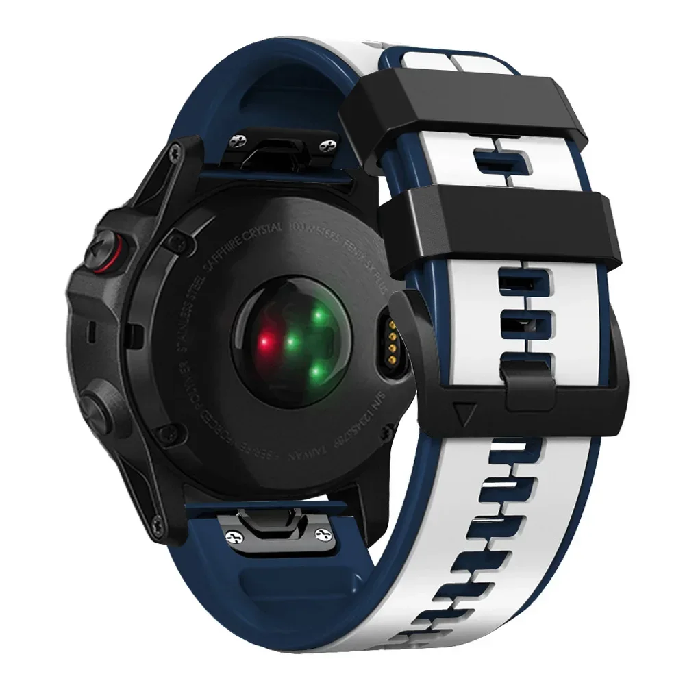 22/26mm Smart Watch For Garmin Epix Gen 2 Sport Silicone Strap For Fenix 7 7X 5 5X Plus 6 6X Pro 3HR Bracelet Quick Easyfit Band
