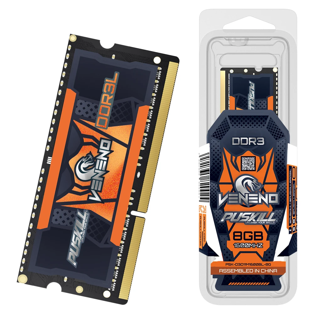 PUSKILL DDR4 Notebook Ram DDR3L 32GB 16GB 8GB 4GB 1.2V  3200MHz 2666MHz 2400MHz 1.35V 1600MHz 1333MHz  Sodimm Laptop Memory