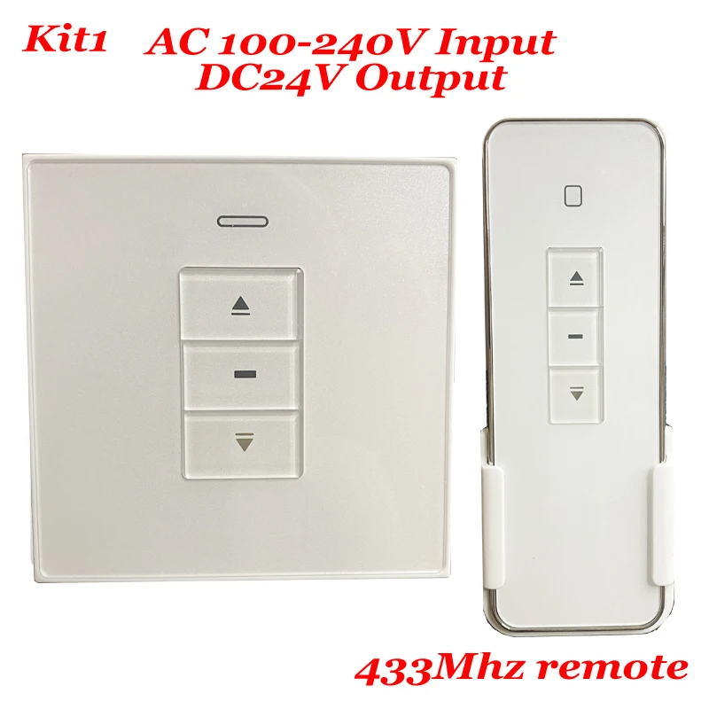 24V DC oder AC Transformator Fenster öffner Schalter Sender optional Tuya Wifi 433MHz Fernbedienung Fenster antrieb Motorsc halter