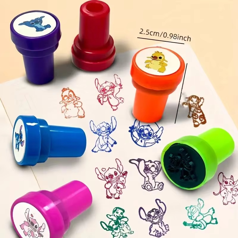 12pçs selo de ponto de desenho animado presente ponto padrão de desenho animado selo presente de natal