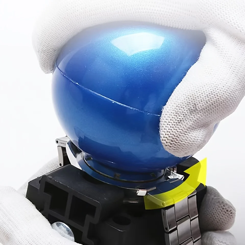 Strumento di riparazione dell'orologio, apri sfera in gomma, apri inferiore, apri coperchio posteriore rotante, apri sfera in gomma, copertura posteriore
