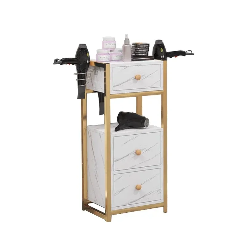 Carrinho de salão de ferro, frete grátis, gaveta grande com suporte de carga forte, sem agitação, carrello médico, armazenamento multicamadas de grande capacidade