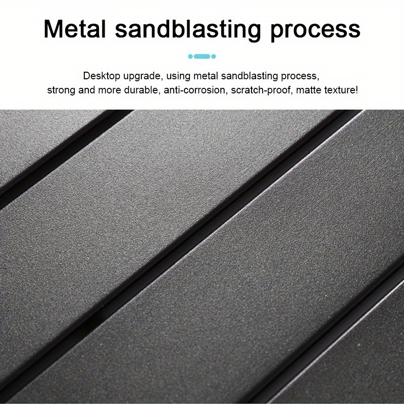 Folding Table, Indoor Outdoor Heavy Duty Portable Folding Square Aluminum Dining Table with Storage Bag for Picnic, Camping