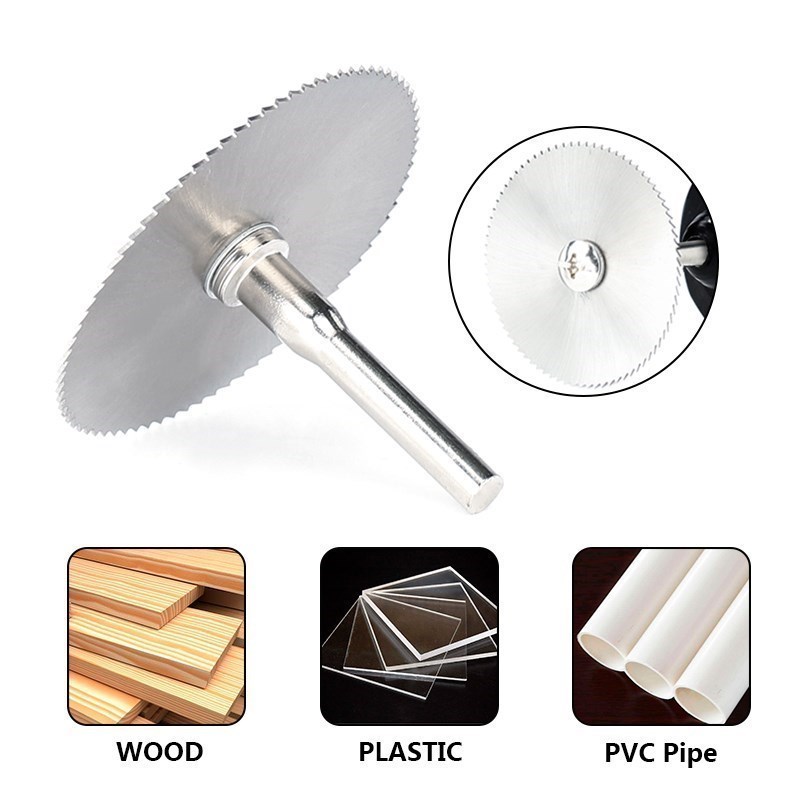 XCAN 톱 블레이드 22-65mm 미니 원형 톱 블레이드 Dremel 로타리 도구에 적합 HSS 강철 목재 PVC 플라스틱 용 디스크 절단