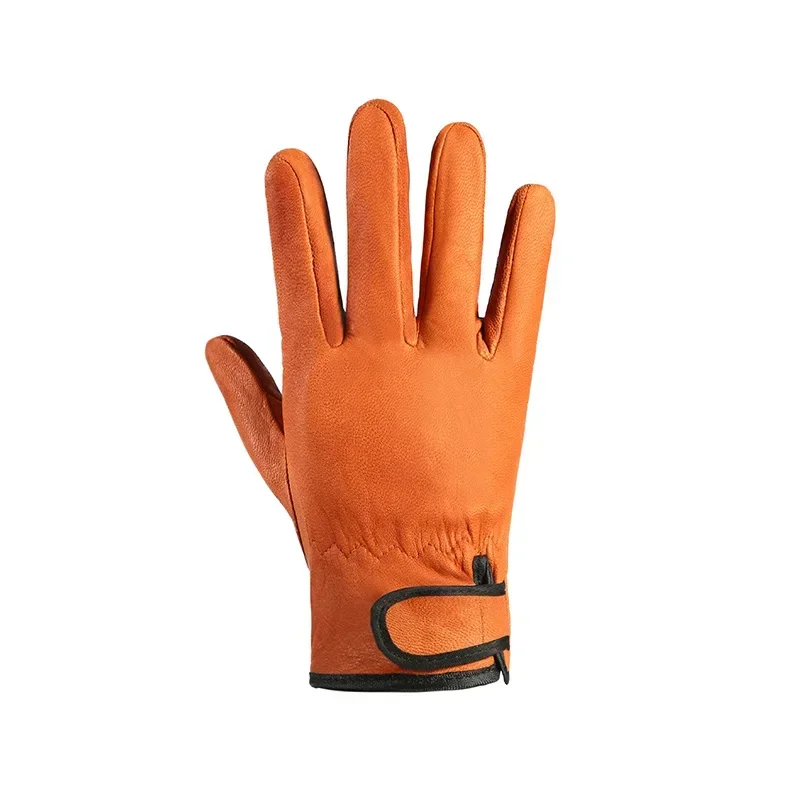 Work Gloves Cowhide Leather Welding Gloves Heat Resistant Security Protection Safety Work Gloves For Welder