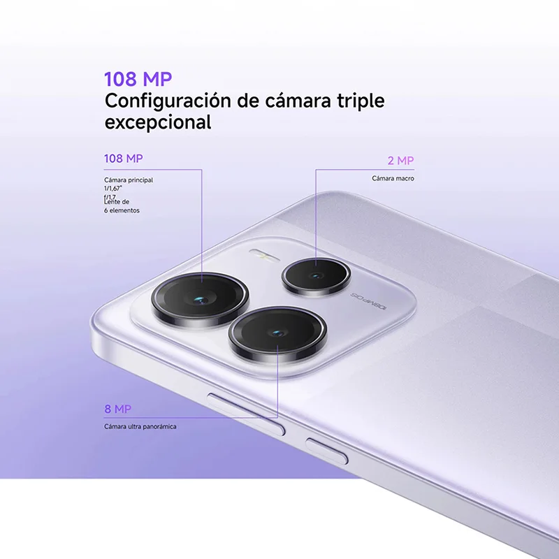 [World Premiere] Xiaomi Redmi Note 14 5G Global Version NFC Smartphone MTK Dimensity 7025-Ultra 108MP Camera 45W Turbo Charging