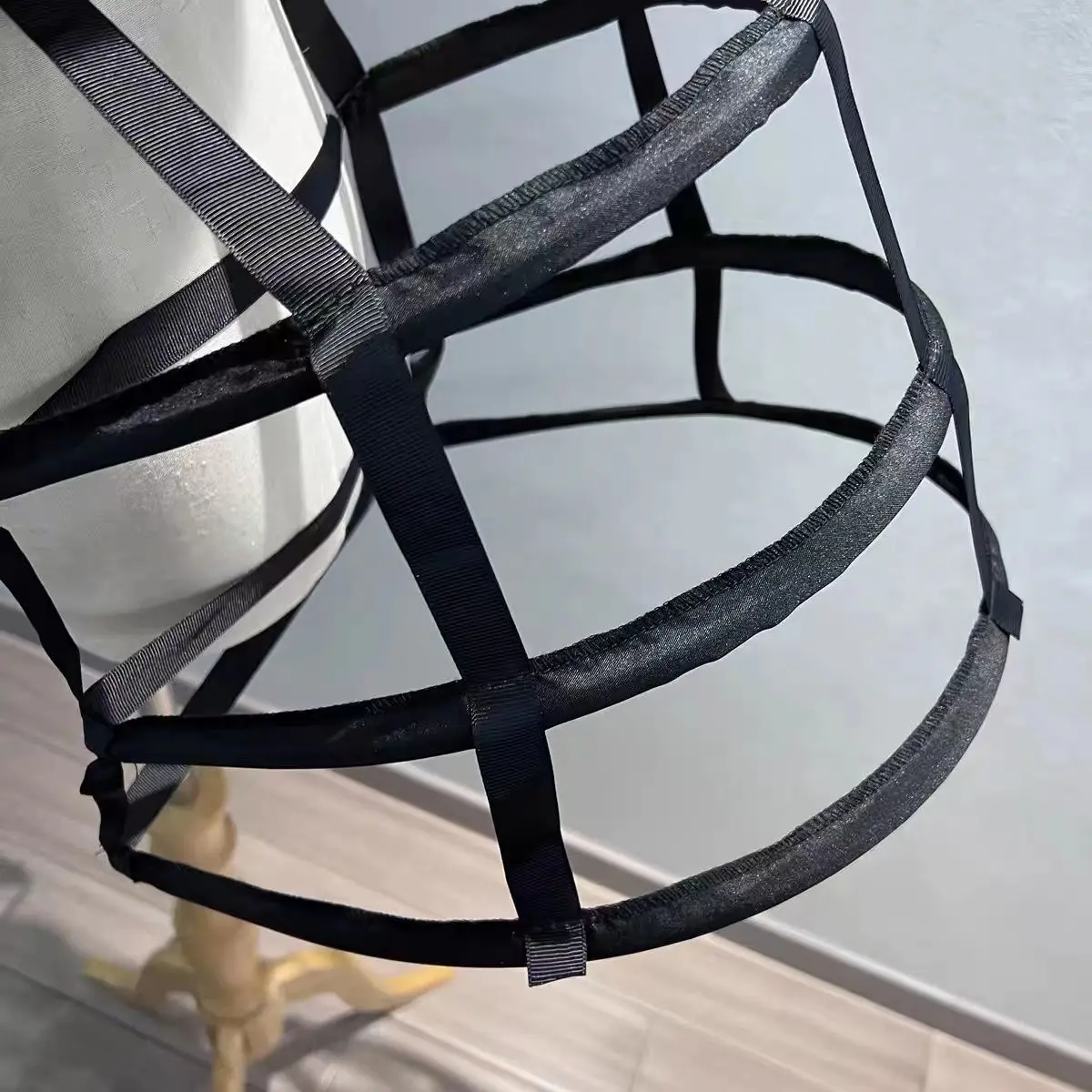 Sottoveste da donna sottoveste barocca a cerchio gabbia per uccelli gonna supporto sottogonna crinolina cosplay abito da ballo vintage