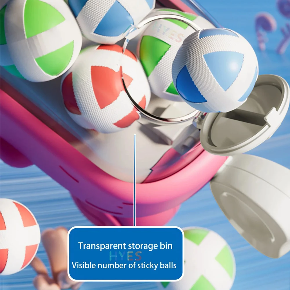 ปลาวาฬ Sticky Ball โยนชุดของเล่นเด็กยิงปืน Dart Board เป้าหมาย Bullet กลางแจ้งในร่มของขวัญเกมสําหรับเด็กผู้หญิง