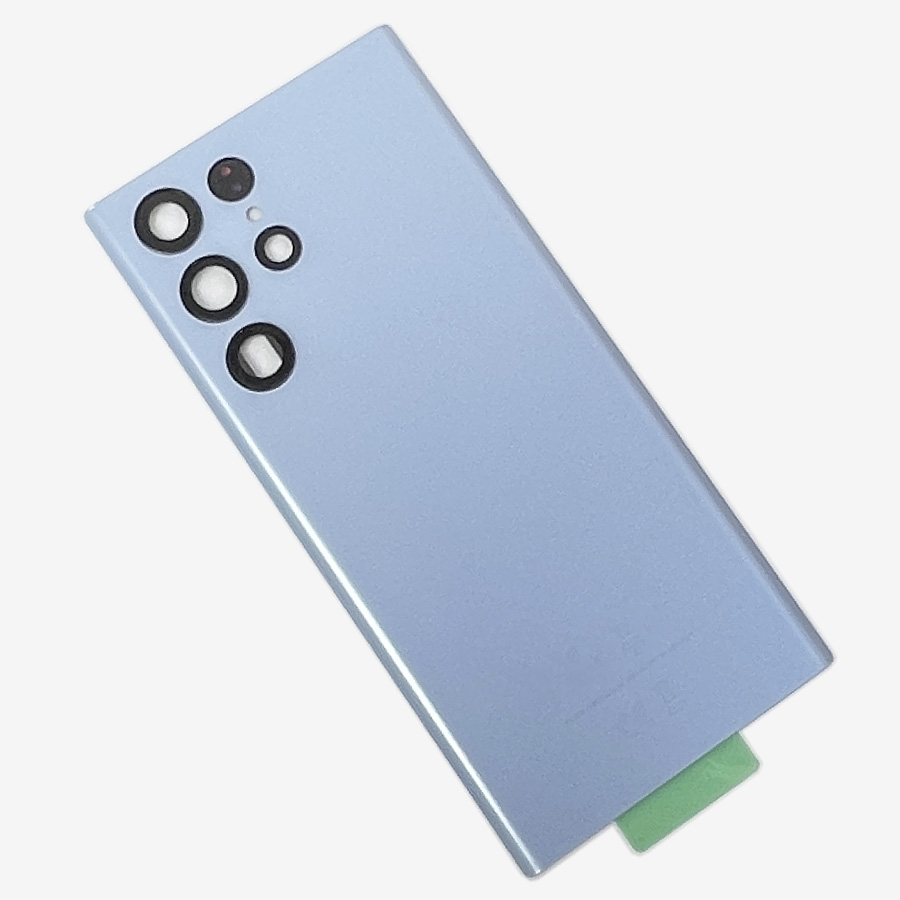 Back Glass Cover For Samsung Galaxy S22 Ultra 5G , Back Door Replacement Hard Battery Case, Rear Housing Cover With Adhesive