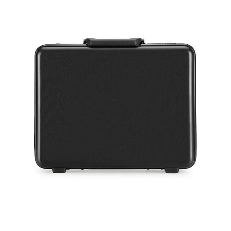 ABS+Aluminum Business Briefcase - TSA Lock Tool Storage Case with Portable Design & Carry-On Compartments