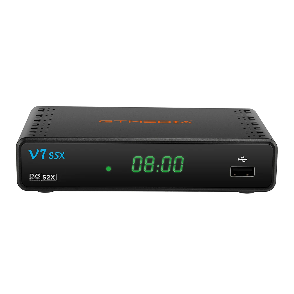 GTMEDIA V7 S5X Satellite TV Receiver DVB-S/S2/S2X H .265(8bit)Support  HD 1080P