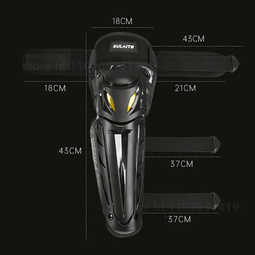 SULAITE-Joelheiras Motocross, Moto Proteção, Cotovelo Guarda, Motocicleta, Moto, Corrida Off-Road, BTT