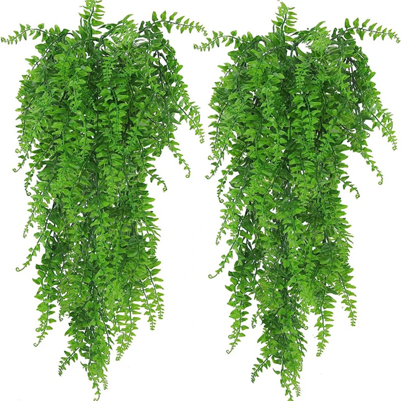 1/2PCS Grüne Künstliche Pflanzen Weihnachten Haus Garten Schlafzimmer Balkon Desktop Tisch Bonsai Hochzeit Party Decor Gefälschte Kunststoff gras