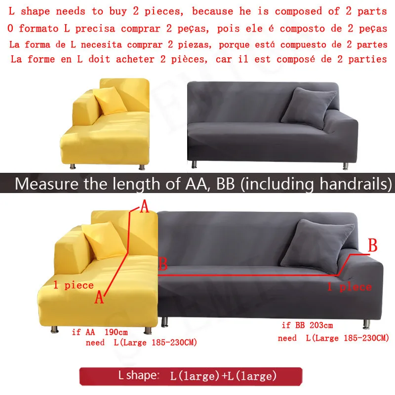 Chắc Chắn Sofa Góc Có Ghế Dài Slipcovers Elastica Chất Liệu Ghế Sofa Da Bảo Vệ Cho Thú Cưng Chaselong Bao L Hình Sofa Ghế Bành