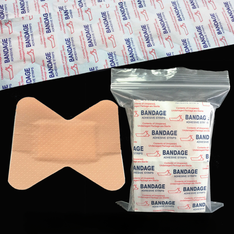 50 teile/satz Fingertip Dressing Pflaster PE Haut Farbe Wunde Schutz Patch Pflaster Outdoor Sport Reise Klebe Bandagen