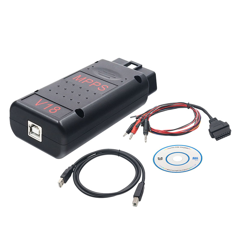 La mejor versión de desbloqueo MPPS V18, uso en tiempo de vida con Cable Tricore de ruptura, Cable de recuerdo intermitente de sintonización OBD2 ECU, mejor entonces mpps V21
