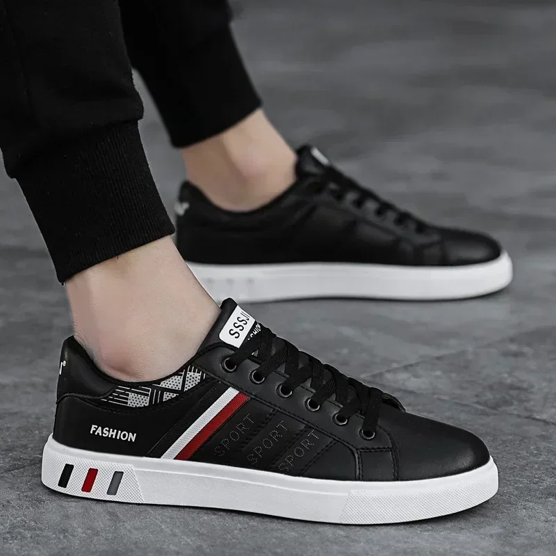 Scarpe sportive casual da uomo Antiscivolo Resistente all'usura Ammortizzazione traspirante Design a blocchi di colore Scarpe sportive casual versatili