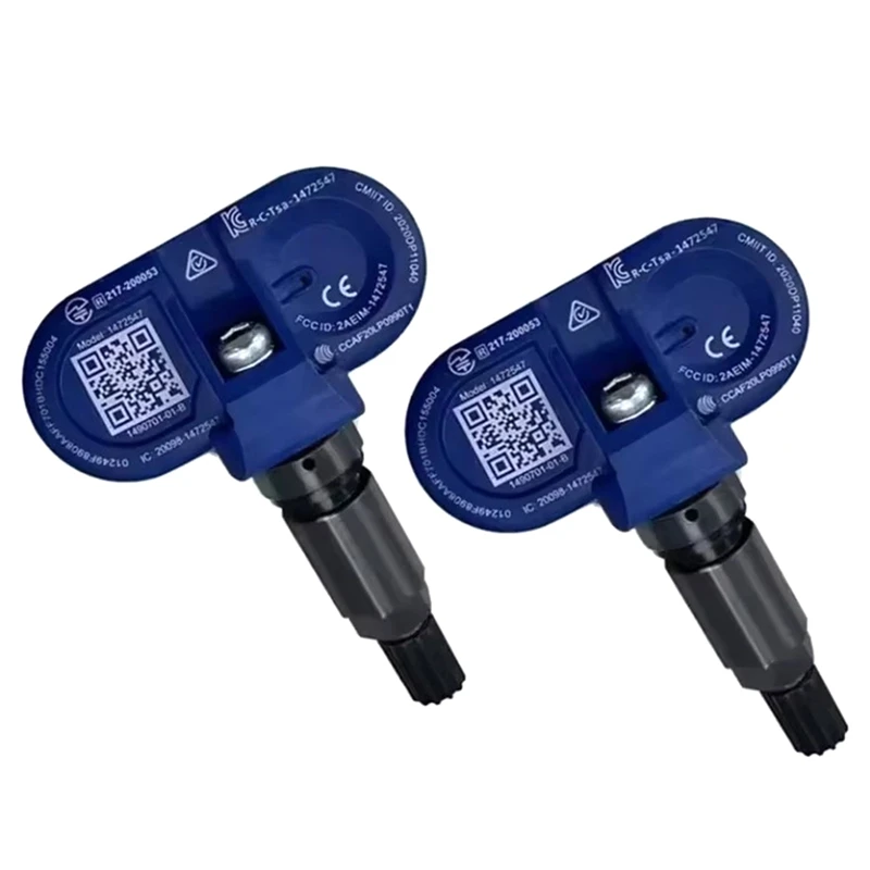 4шт 1490701 -01-B Датчик TPMS Bluetooth Датчик давления в шинах 1490701 -00-B для Tesla Model 3 S X Y 2020-2024 гг.