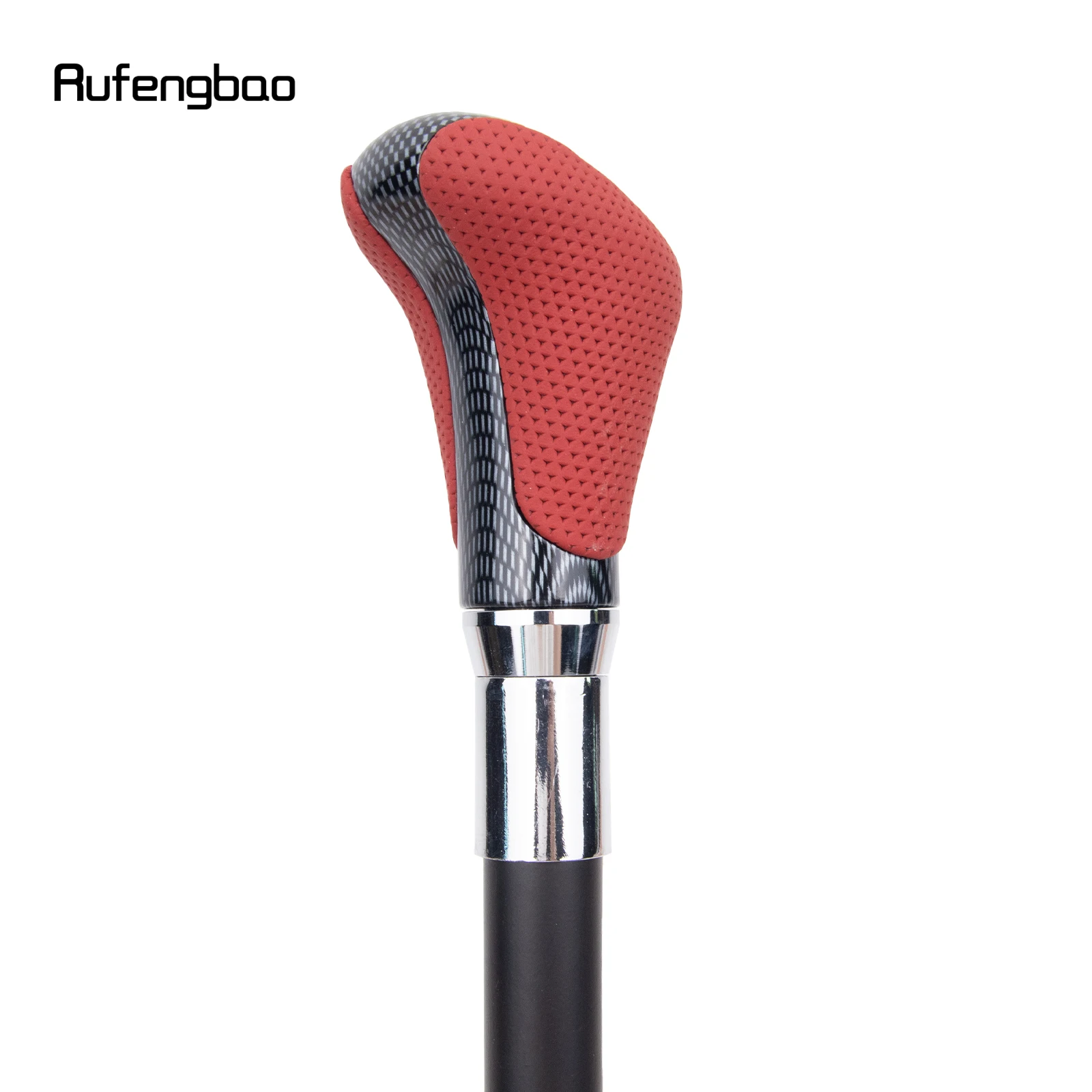 Vermelho preto couro branco bengala moda decorativa bengala cavalheiro elegante cosplay cana crosier 94cm