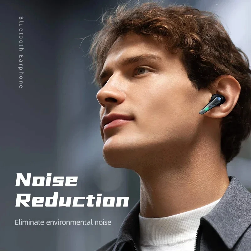 Gaming Ohrhörer Drahtlose Bluetooth Kopfhörer Mit Mikrofon Bass Audio Sound 9D Stereo Musik HiFi Headset Spiel Sport Kopfhörer